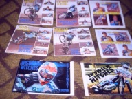 WYPRZEDAŻ ! Zestaw 8 naklejek żużlowych zawodników angielskich