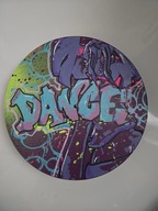 Praca artystyczna na płycie winylowej