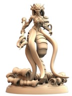 Sea Elf Jellyfish Morska Wiedźma Meduza Elf A Pinup RPG Druk 3D