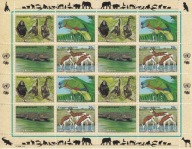 ONZ Nowy York 1994 ** Mi.663-666 cena 22,50 zł kat.8€ - fauna