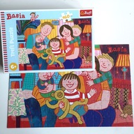 Puzzle 6+ BASIA 160 elementów Trefl super stan (gra11)