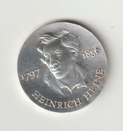 NRD 10 marek 1972 Heinrich Heine srebro ladny stan