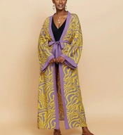 Szlafrok peniuar kimono do spania boho Domowy Strój na Wiosnę Lato Jesień