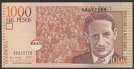 Kolumbia 1000 pesos 2003 - stan bankowy UNC