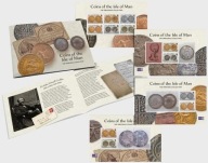 Wyspa Man 2025 Znaczki Zeszycik ** stare monety