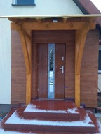 daszek, zadaszenie nad drzwi