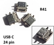 Gniazdo USB C do lutowania 24 PIN 3.1 SMD (r41)