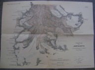 MAPA ALPY -JAMTALHUTTE- SILVRETTA -rok 1909