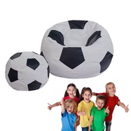 Pufa Worek w Kształcie Piłki XXXXL Różne Kolory + GRATIS Podnóżek Piłka