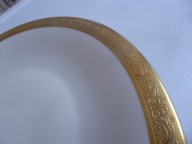 Ekri specjalna edycja talerz deserowy trawione złoto