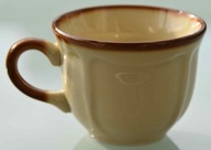 FILIŻANKA BEŻOWA PRUSZKÓW PRL