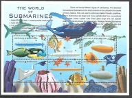 ANTIGUA & BARBUDA - świat łodzi podwodnych 2000 ** Mi 3319-24 Ark (1234)