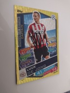 Karta topps matach autograf PSV Eindhoven Luuk De Jong Exclusive Edition