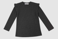 Bluzeczka z cekinami dla dziewczynki prążek 104cm 4-5lat