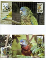 A45199)WWF-Maximum Karty Ptaki: St. Lucia 909 - 912
