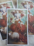 Dekoracyjne kartki "Maria Antonina i owca"