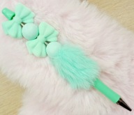 Długopis zdobiony Kokardy plusz prezent 6423 Oliwia Kurowska, Kuba Kurowski