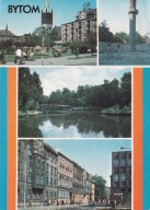 BYTOM - PL. MACIEJOWSKIEJ - POMNIK - PARK ŚWIERCZEWSKIEGO - JAGIELLOŃSKA