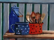 = Obraz =martwa natura=olej na kartonie=owoce=