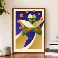 Plakat Piccolo | Szatan Serduszko Dragon Ball Anime Manga