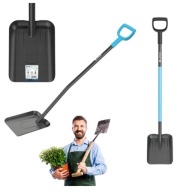 ŁOPATA UNIWERSALNA PIASKOWA DO OGRODU PIASKU ZIEMII Z TRZONKIEM