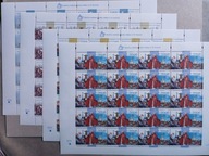 3620 - 23 ** ark. VI wizyta J.P. II w Polsce - komplet arkuszy / 1999