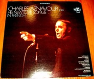 CHARLES AZNAVOUR Sings His New Love Songs In French wydanie USA LP unikat