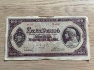 Węgry - 100 pengo - 1945