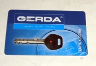 GERDA - karta kodowa .