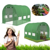 GRUBA FOLIA NA TUNEL OGRODOWY FOLIOWY SZKLARNIA WIELOSEZONOWA UV+ 2x3,5x2m