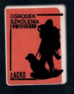 Plakietka plastikowa - Ośrodek Szkolenia Łowieckiego Łącko