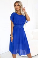 Numoco sukienka koktajlowa plisowana midi rozmiar uniwersalny