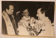 Ksiądz Jerzy Popiełuszko i Lech Wałęsa - CIEKAWE ZDJĘCIE, RZADKOŚĆ