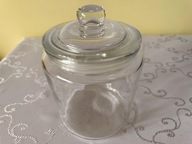 Szklany słój z pokrywką 1L Classic Pojemnik kuchenny na kawę herbatę