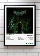 Chivas „deathcore” | plakat A3 Prezent album rap ozdoba na ścianę