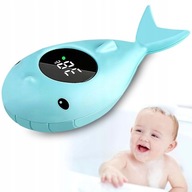 Termometr do kąpieli dla niemowląt, cyfrowy z ekranem dotykowym wieloryb