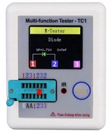 MULTIMETR TESTER TRANZYSTORÓW CEWEK DIÓD KONDENSATORÓW MIERNIK LCR-TC1