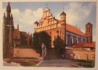 VILNIUS - WILNO. Pomnik Adama Mickiewicza, LITWA, ROSJA, ZSRR, CZYSTA