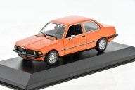 BMW 318 E21 Saloon orange 1975 1/43 MINICHAMPS 430025400