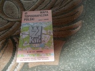 Wronki Wojskowa mapa topograficzna Wieleń Krzyż Drawsko Dzierżążno