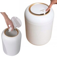 KOSZ NA ŚMIECI ŁAZIENKOWY TOALETA DO POKOJU KUCHNI WC ZAMYKANY DUŻY 9 L