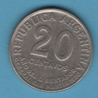 Argentyna 20 centavo, 1950
