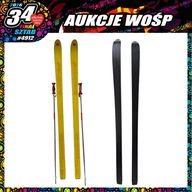 HIT KOLEKCJONERSKI z 1981: Narty Polsport Compact Alu 210 +kijki Rysy Super