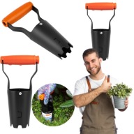 SADZARKA RĘCZNA DO CEBULEK ROŚLIN KWIATOW SHARK TOOLS 23 × 11,5 CM