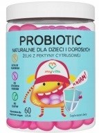 MyVita Probiotic żelki z pektyny dla dzieci i dorosłych 60 sztuk
