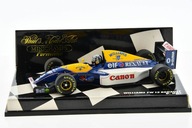F1 WILLIAMS FW15 #0 Damon Hill 1993 1/43 MINICHAMPS MIN930001