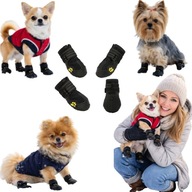 BUTY DLA PSA ZIMOWE TREKKINGOWE CIEPŁE OCHRONNE WODOODPORNE ANTYPOŚLIZG S