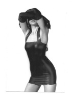 Pocztówka - Usta i obcisła sukienka / foto. / OPIS !!!