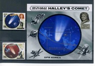 A42800)Kometa Halleya: Korea 2676 - 2677** + Bl 203**