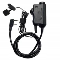 Adapter Earmor M52 do M32 U94 PTT Baofeng wtyczka Kenwood